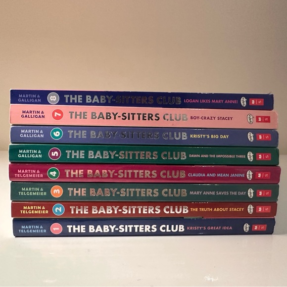 Baby Sitters Club Books 1-8 - Picture 1 of 9